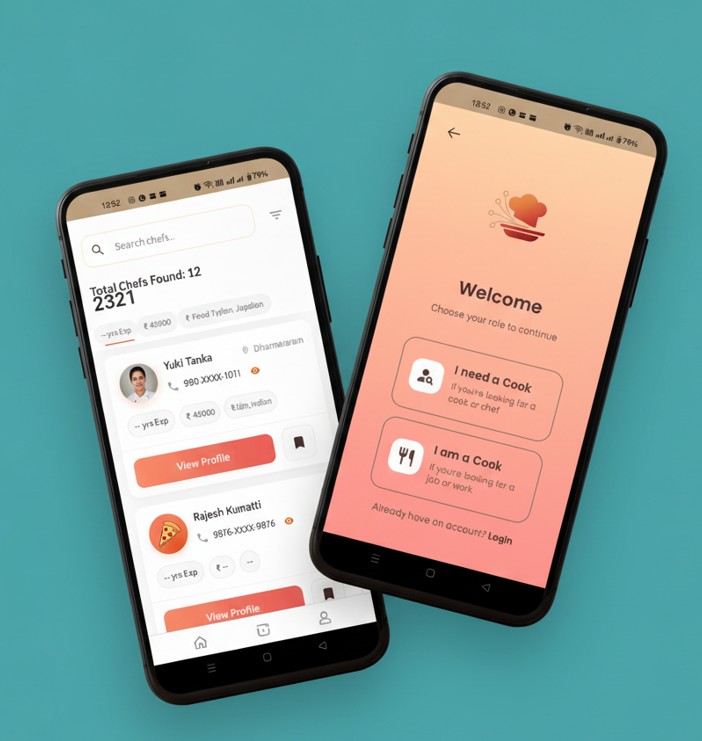 CookConnect App Interface